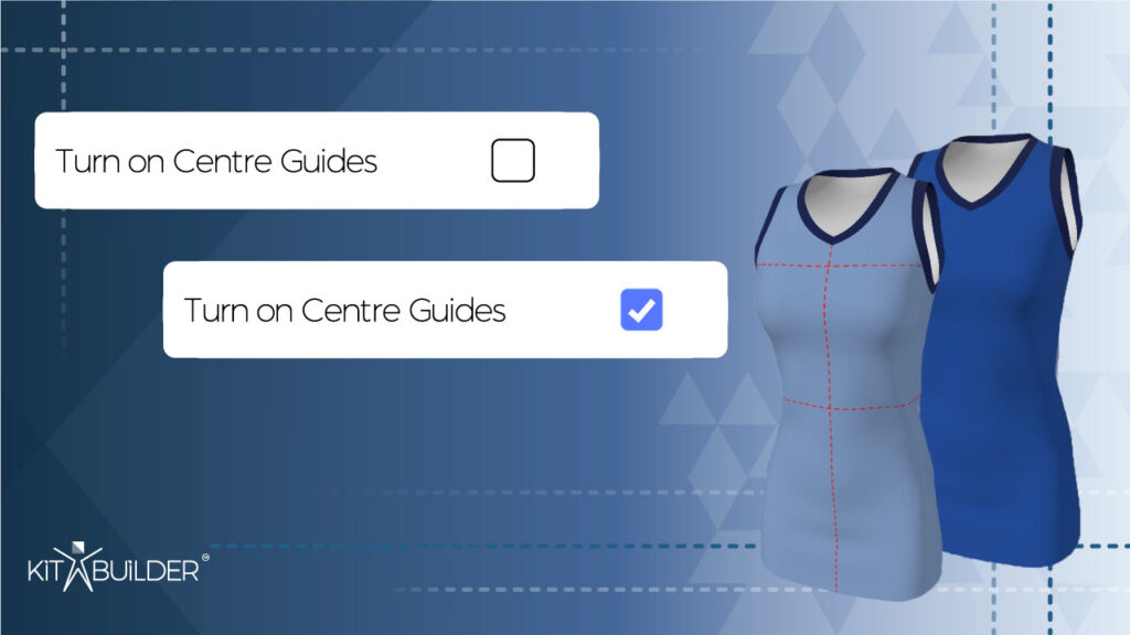 Offer a helping hand with Centre Guides at Kit Builder! email banner