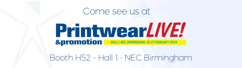 A great start to 2024! Join us at Printwear and Promotion live! this Feb at the NEC blog banner cop2y 100