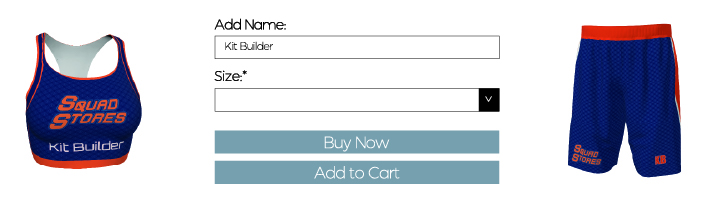 Squad Stores™ - the new revolutionary Kit Builder solution Squad Stores