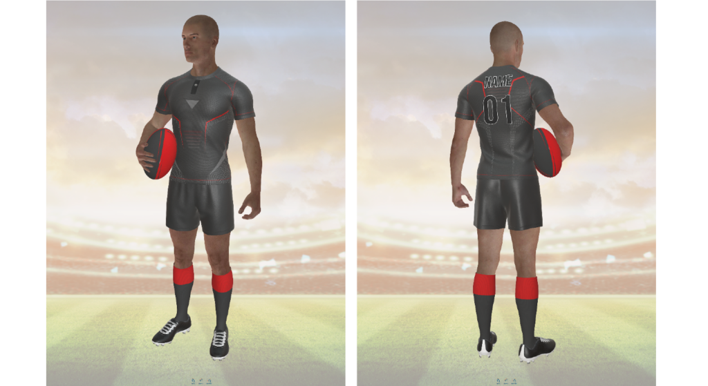 3D Customization Design Tips: Creating Effective Eye-Catching Custom Sportswear streamlined kit