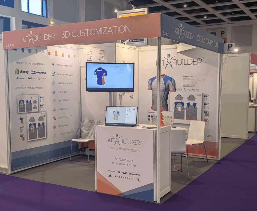 FESPA 2025 Recap: Kit Builder Showcases 3D Product Customisation Software FESPA 2025 Kit Builder