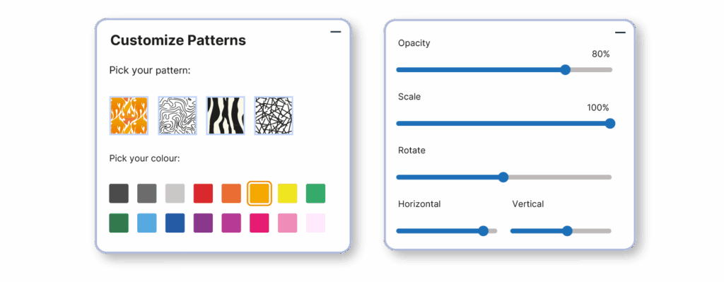 Add Seamless Patterns to Custom Products with Complete Control patterns to custom products